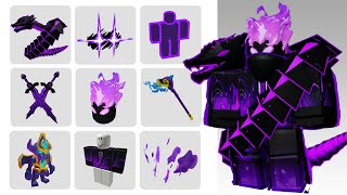 25 THE BEST FREE PURPLE ITEMS ROBLOX 2024 [upl. by Dorinda499]