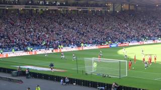 100617  Scotland 22 England  Leigh Griffiths free kick 1 1080p HD [upl. by Erait676]