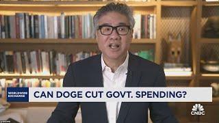 Woo Its impossible for DOGE to cut government spending without touching the defense budget [upl. by Keyek]