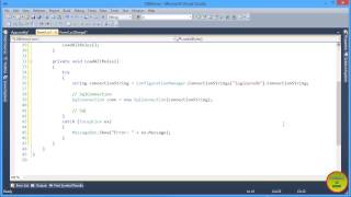 Part 3  C Database Programming In Urdu  ExecuteReader Example [upl. by Gaskill]