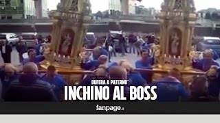 Paternò doppio inchino al boss stop alla processione [upl. by Maisel]