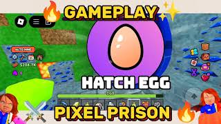 ROBLOX PIXEL PRISON JOURNEY TO PRO GAMEPLAY Meteor Hunting For Lunar Ore Etc [upl. by Asiled]