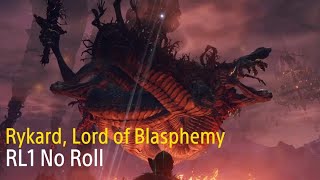 Rykard Lord of Blasphemy  No Roll Flawless  Elden Ring [upl. by Byrdie]