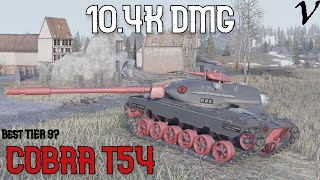 Cobra T54  Best Tier 9 104K Damage WoT Console  World of Tanks Console [upl. by Rhoades]