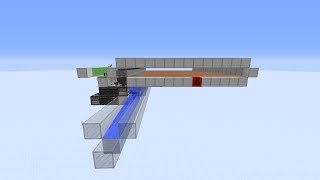 Combined Minecart Unloading  Water Stream System [upl. by Maitund64]