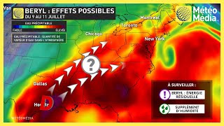 Les effets possibles de Beryl au Québec [upl. by Haines51]