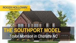 Taylor Morrison Model Homes Review of the SOUTHPORT  Charlotte NC [upl. by Stillmann]