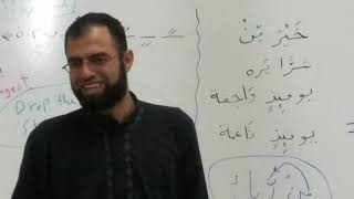 Easy Tajweed  Idgham with ghunnah 1 Sh Abdullah Khadra [upl. by Blanc]