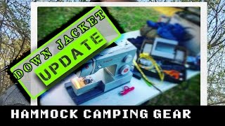 Down Jacket update  Hammock Camping Gear [upl. by Reich]