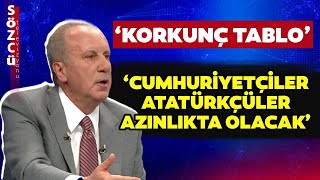 Muharrem İnce ‘Korkunç Bir Tablo’ Diyerek Açıkladı ‘Cumhuriyetçiler Atatürkçüler Azınlıkta Olacak’ [upl. by Norreht20]