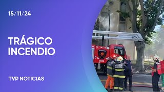 CABA voraz incendio en Flores [upl. by Ateloiv]