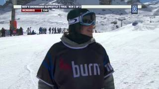 Winter X Games Tignes 2012 Mark McMorris Slopestyle Silver [upl. by Nylirek910]