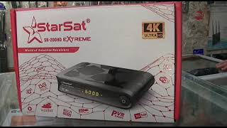 PRESENTATION ET DEBALLAGE DU STARSAT SR 200 EXTREME 4K UHD [upl. by Ahseeyt825]