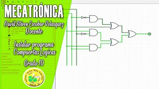 Vídeo 1 PC Instalar programa Compuertas Lógicas [upl. by Sneed]