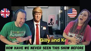 First Time Watching  Gilly amp Keeves  Trump speed dating REACTION [upl. by Sivaj]