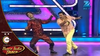 Dance India Dance Season 3  Raghav and Akshay Kumars Funny Slow Motion [upl. by Alcinia]