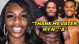 Claressa Shields TELLS Gervonta Davis “THANK ME LATER MY NA” BREAKS DOWN Tank vs Lamont Roach [upl. by Rosy]