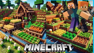 Crop Farm Minecraft [upl. by Legnaesoj]