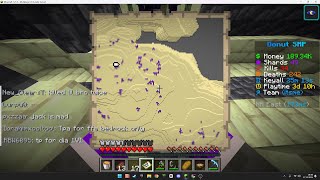 🛑LIVE🛑Donut SMP Minecraft🛑 [upl. by Atauqal218]