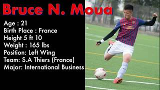 Bruce Moua French Hmong soccer player j4th [upl. by Suired859]