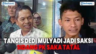 Tangis Dedi Mulyadi Jadi Saksi di Sidang PK Saka Tatal Ungkap Penderitaan Eks Terpidana Kasus Vina [upl. by Norab]