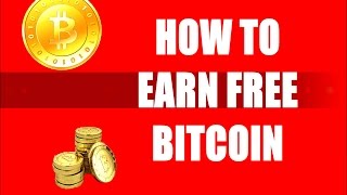 How to get free BITCOIN  chance to earn 1 BITCOIN a day  easy and simple [upl. by Lasky]