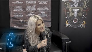 Interview Delain at Download Festival 2019  Ticketmaster UK [upl. by Anum]