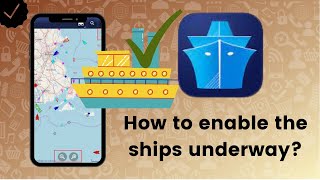 How to enable the ships underway function in Marine Traffic [upl. by Johnathon598]