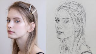 learn how to draw portraits with loomis method like a pro [upl. by Lednahc]