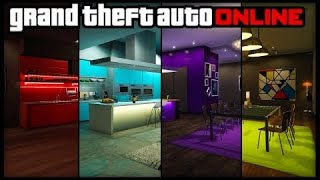 GTA 5 Online  ALL STYLES  Eclipse Towers Penthouse Suite 3 [upl. by Idarb712]