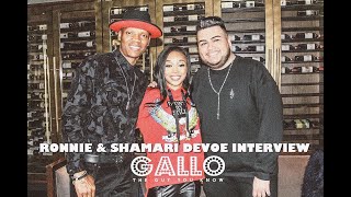 GalloTheGuyYouKnow Ronnie amp Shamari DeVoe Interview Season 7 [upl. by Rosena209]