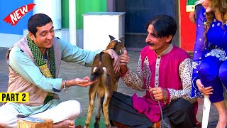 Eid Special Part 2  Zafri Khan and Khushboo  Iftikhar Thakur  Tariq Teddy  New Stage Drama 2022 [upl. by Kazue552]