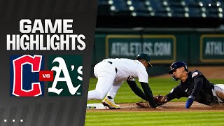 Guardians vs As Game Highlights 32924  MLB Highlights [upl. by Ninnetta]