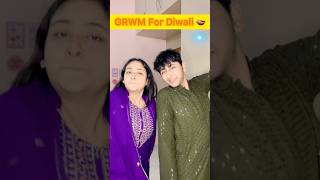 Get Ready With Me For Diwali 🪔 grwm diwali brownkiki [upl. by Kenlay494]