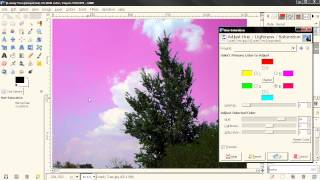 HueSaturation  GIMP Beginners Guide E130 [upl. by Lyons]