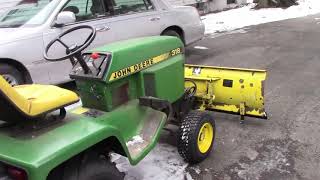 John Deere 318 Ruegg 3 Pt Install [upl. by Ursuline]