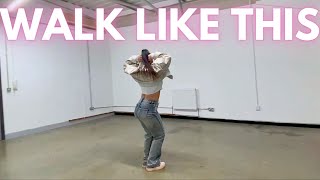 WALK LIKE THIS Flo Dance Choreography [upl. by Vidovik]