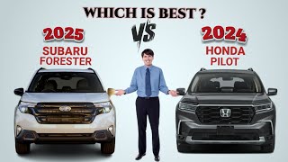 2025 Subaru forester vs 2024 Honda Pilot [upl. by Hinckley]