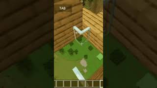 Minecraft Parkour on glass paneminecraft [upl. by Erina607]