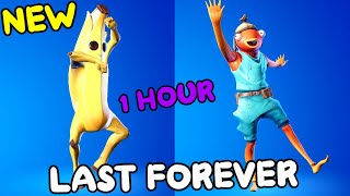 FORTNITE LAST FOREVER EMOTE 1 HOUR [upl. by Yleoj]