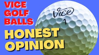 Vice Golf Balls Reviewed amp Tested [upl. by Bilbe358]