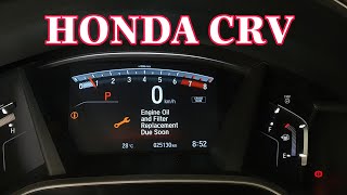 Cách reset đèn báo thay nhớt trên HONDA CRV KENHKIENTHUCOTO [upl. by Submuloc978]