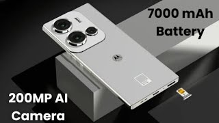 Motorolas Big Battery Smartphone 7000mAh with 200MP Camera amp 220W Charging Moto Edge 60 Ultra 2025 [upl. by Ordnas]