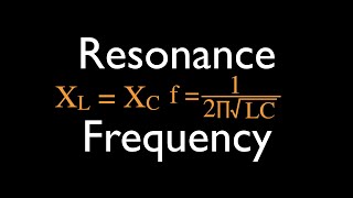 RLC Circuits 14 of 19 Determining the Resonance Frequency for Series RLC Circuits [upl. by Absa]