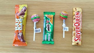 asmr satisfying video unpacking lollipops candy unboxing chocolate candy asmr unpacking lollipop [upl. by Aimak]