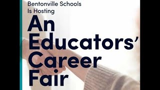 Bentonville School District hosting an Educators Career Fair [upl. by Leopold]