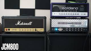 Marshall JCM800 vs Mesa Dual Rectifier Rev F [upl. by Chapnick]