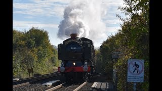 GWR Pannier Tank 9466 on The Dennis Howells Memorial Train  Saunderton [upl. by Vtarj150]