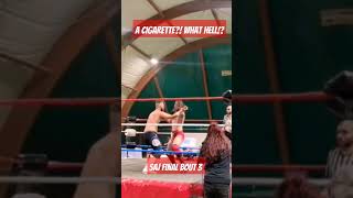 Cigarette Suplex and Angle Slam between Adriano and Bjorn wrestling shorts short [upl. by Mcnutt722]