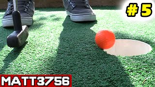 Mini Golf  Lets Play for REAL Matt vs Zach [upl. by Burgess]